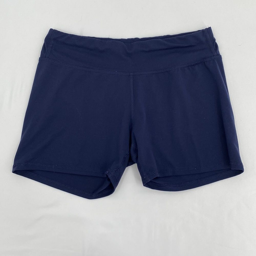 All in Motion Target Activewear Bike Shorts Navy Blue Elastic size XXL 18